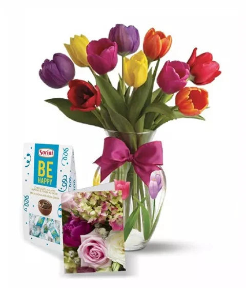 10 Tulip Combo Bloomex Usa