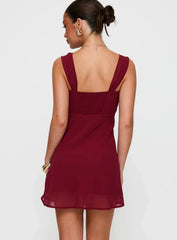 Solasta Mini Dress Red