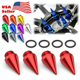 4pcs Spikes Replacement for Mi2KA Spiked Lug Nuts WN03 (Black / Blue / Gold / Green / Gunmetal Gray / Neo Chrome / Orange / Purple / Red / Silver)