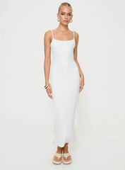 Elestria Maxi Dress White