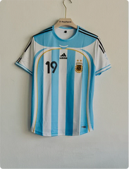 ARGENTINA 2006 HOME KIT MESSI PRINTED PREMIUM