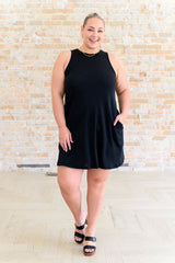 Back it Up Crisscross Cut-Out Back Dress – alternate view 2