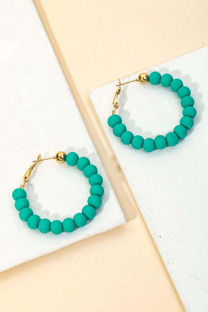 Ball Beaded Earrings