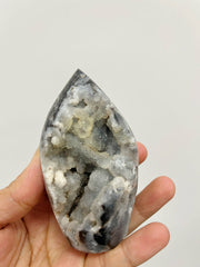 Black Druzy Sphalerite Flare