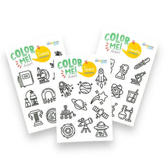 Colorable Sticker Pack 3