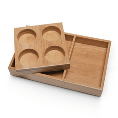 Cre8tion Bamboo Spa Tray