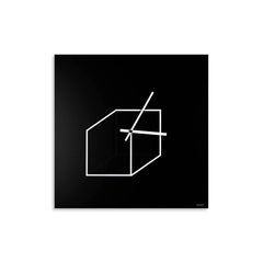 Design Object - Cube Wall Clock - Made in Italy - Time for a Clock