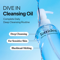 Torriden DIVE-IN Cleansing Oil Nudie Glow Australia