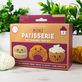 DIY Crochet Mini Trio Kit - Patisserie