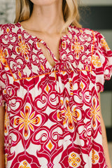Don't You Go Away balloon sleeve dress in crinkle woven fabric – alternate view 2