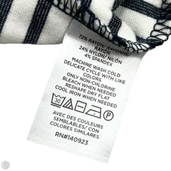 Dress Casual Midi By Loft In Black & White, Size: Mp