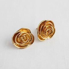 Floral Design Drop Earrings