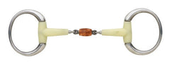 Happy Mouth® Contour Copper Roller Round Eggbutt Bit - Equiluxe Tack