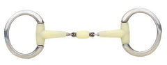Happy Mouth® Contour Double Jointed Flat Eggbutt Bit - Equiluxe Tack