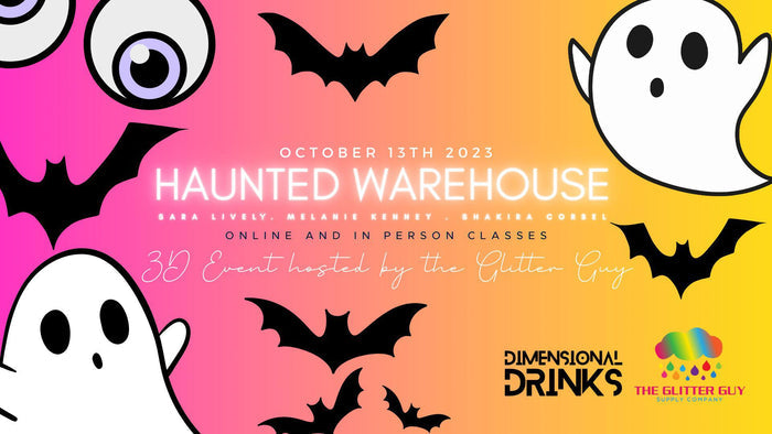 Haunted Warehouse Friday the 13th 3D Sculpting Class | Class from The Glitter Guy