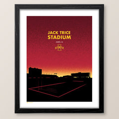 Jack Trice Stadium Landmark Print