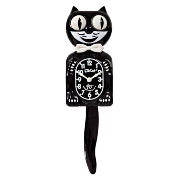 Kit-Cat Klock 90th Anniversary Classic Black - Made in U.S - Time for a Clock