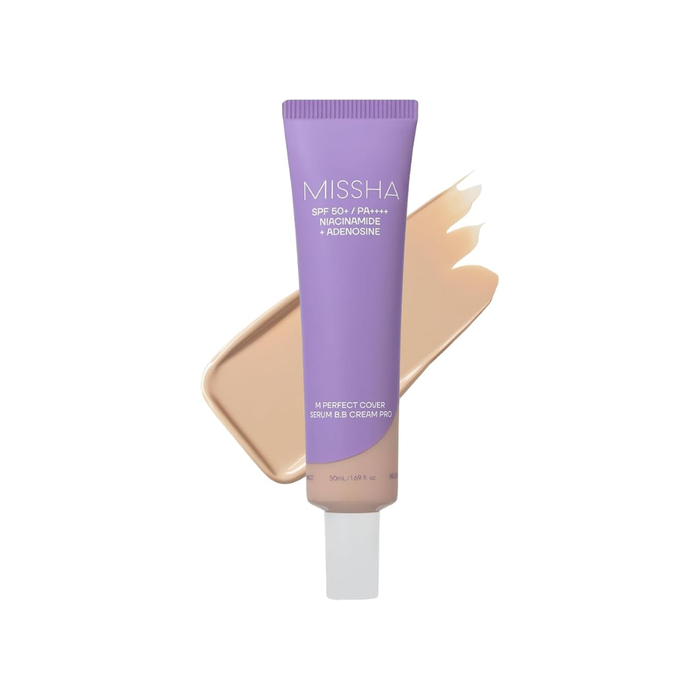 MISSHA M Perfect Cover Serum BB Cream Pro (#23 Natural Beige) Nudie Glow Australia