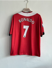 MANCHESTER UNITED 2004-05 HOME KIT RONALDO FIVESLEEVE