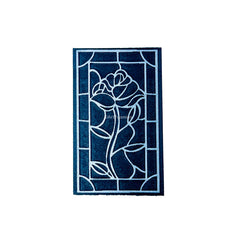 Maxi Moon | Stained Glass Rose | Foam Stamp