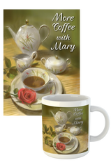 "More Coffee With Mary Volume 2" Booklet and Mug