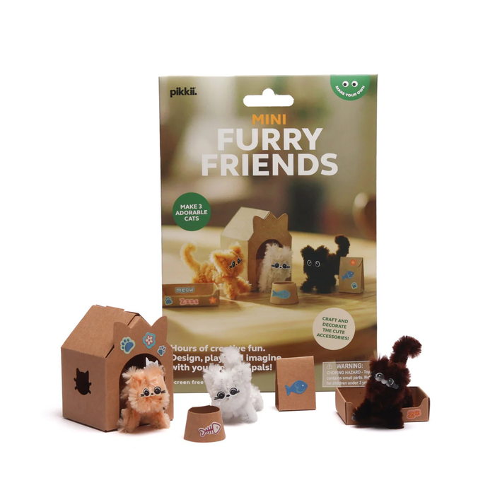 Pikkii Mini Furry Friends Kit