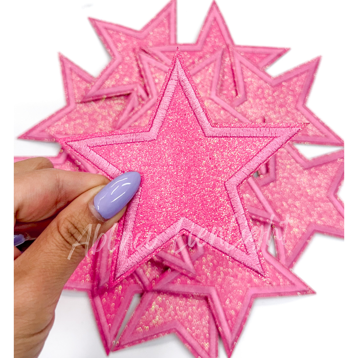 Pink Star Patch