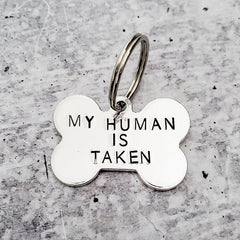 RBNY BITCH Pet Tag Salt and Sparkle