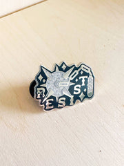 Resist Hard Enamel Pin
