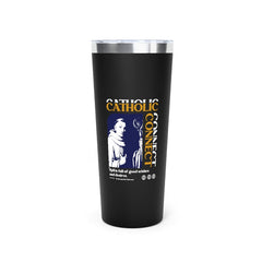 Saint Bernard of Clairvaux Copper Vacuum Insulated Tumbler