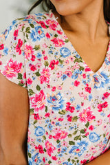 Spring Air Floral Print Blouse – alternate view 2