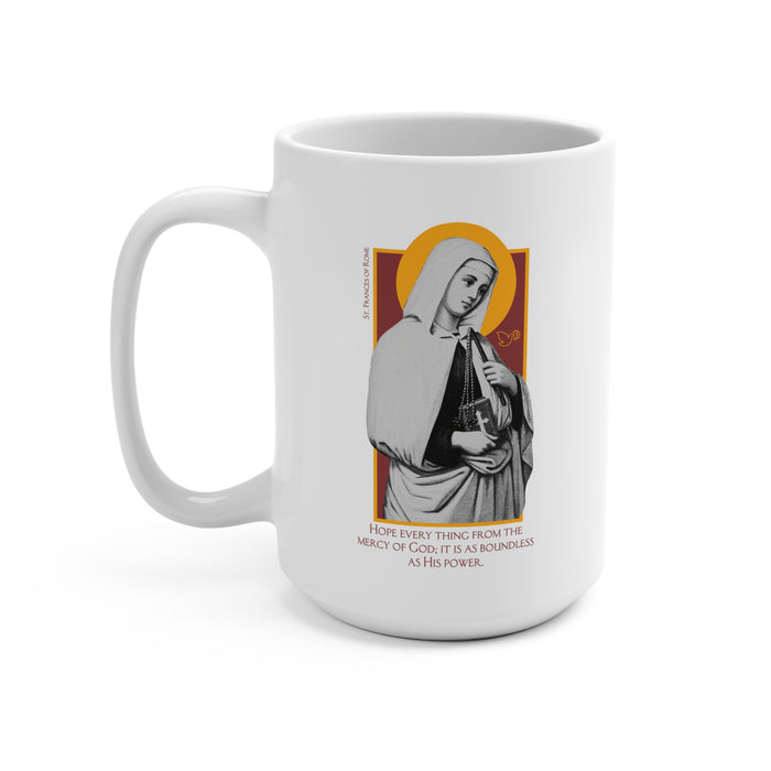 St. Frances of Rome Coffee Mug 15oz
