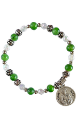 St. Jude Italian Beaded Stretch Bracelet