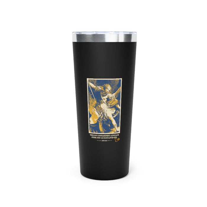 St. Michael the Archangel Copper Vacuum Insulated Tumbler
