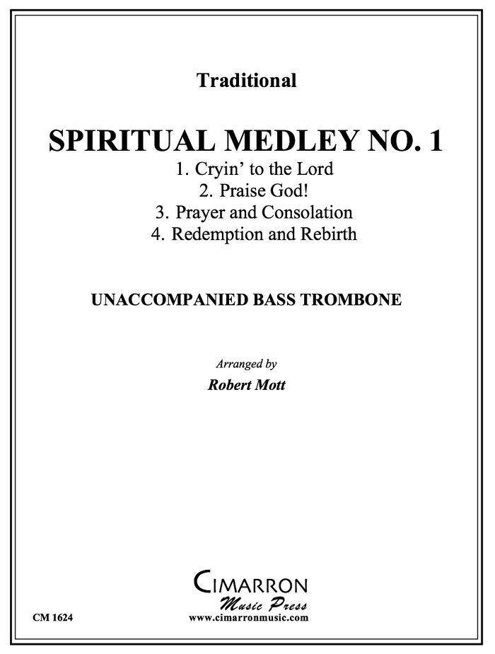 Traditional - Spiritual Medley No. 1 - Bass Trombone