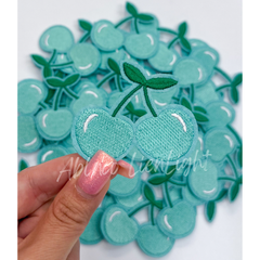 Turquoise Cherry Patch