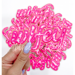 Wifey Fuzzy Patch