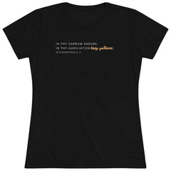 Women's Keep Patience Premium T-shirt