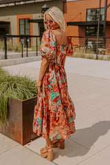 Feeling Posh Floral Midi