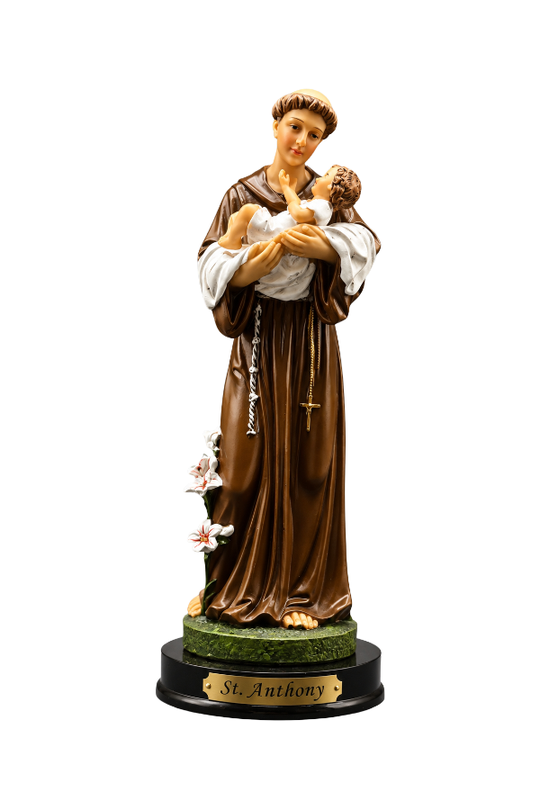 8" St. Anthony Statue
