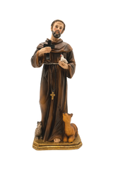 8" St. Francis of Assisi Statue