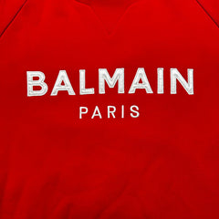 Red Logo Sweater - M
