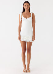 Laufey Mini Dress - White