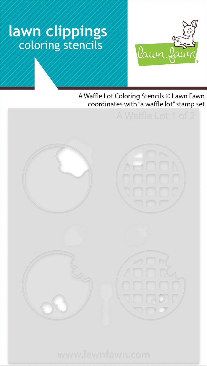 a waffle lot coloring stencils