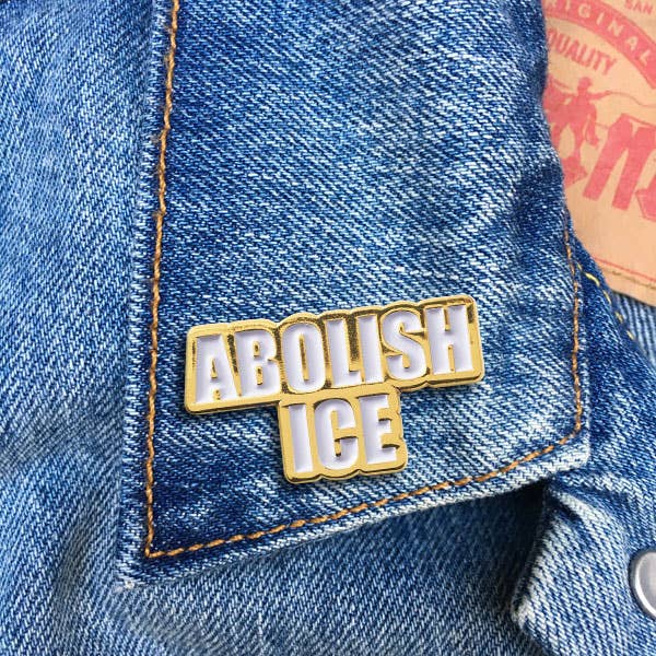 Abolish ICE Enamel Pin
