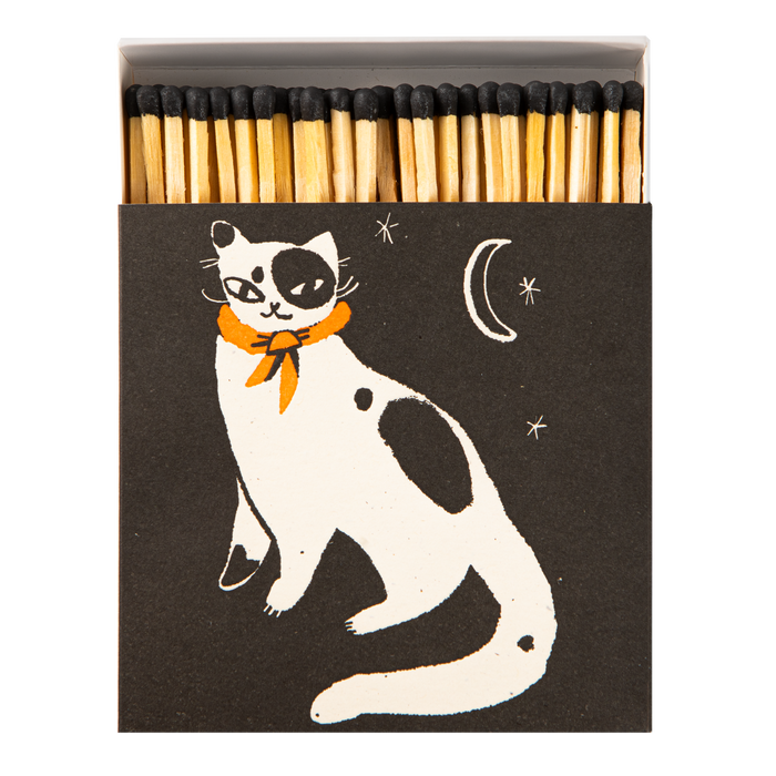 Archivist US Safety Matches - Black Spotted Kitten