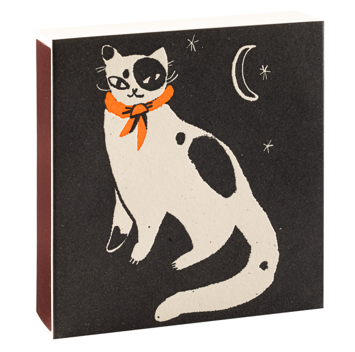 Archivist US Safety Matches - Black Spotted Kitten
