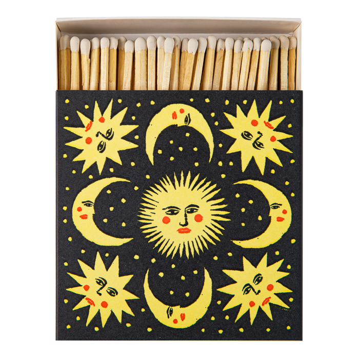 Archivist US Safety Matches - Moon & Sun