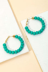 Ball Beaded Earrings