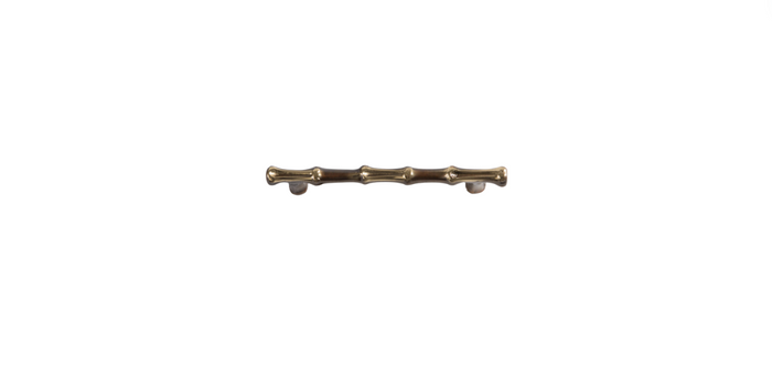 Bamboo Brass Pull Small